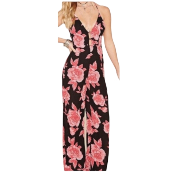 Forever 21 Pants - Forever21 Rose Jumpsuit